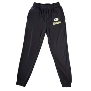 NFL Team Apparel Green Bay Packers Joggers Black Sleepwear Lounge Pants Womens S